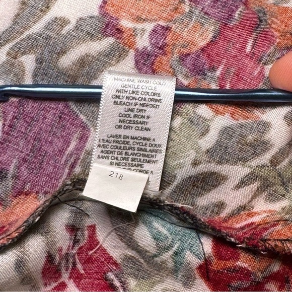 🌻 Flint & Moss Floral Leopard Sleeveless Sun Dress size Large Beach Boho - Picture 9 of 11